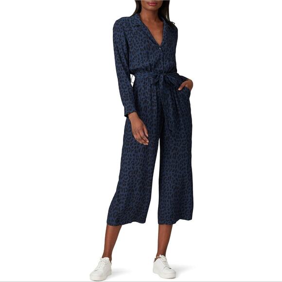 Rails Leopard Callan Jumpsuit M - Picture 1 of 16